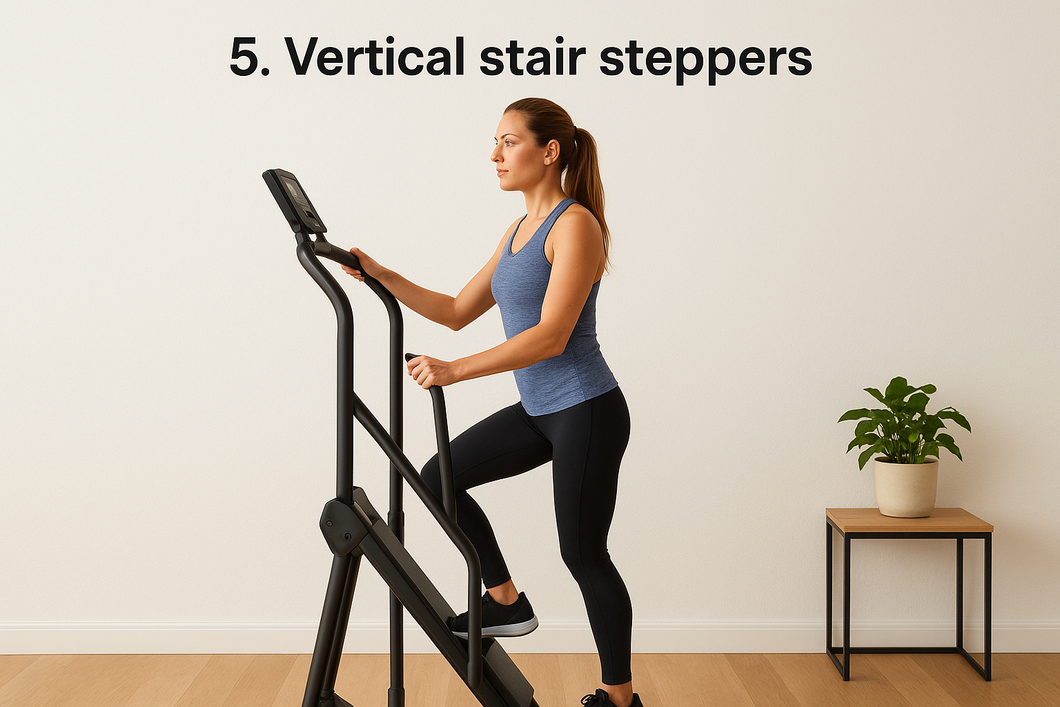 5. Vertical stair steppers