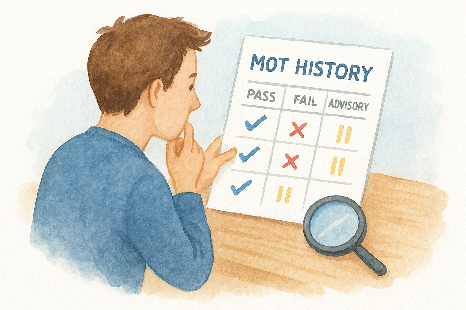 Step 3. Check the full MOT history and test results