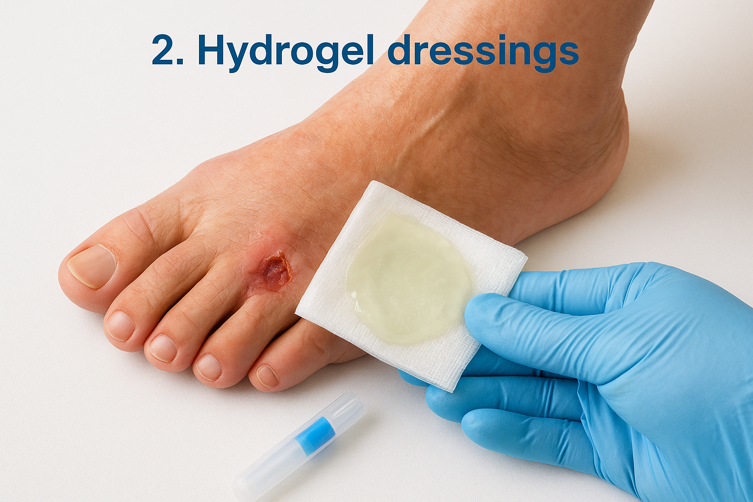 2. Hydrogel dressings