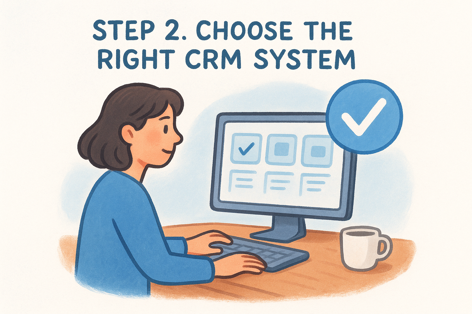 Step 2. Choose the right CRM system