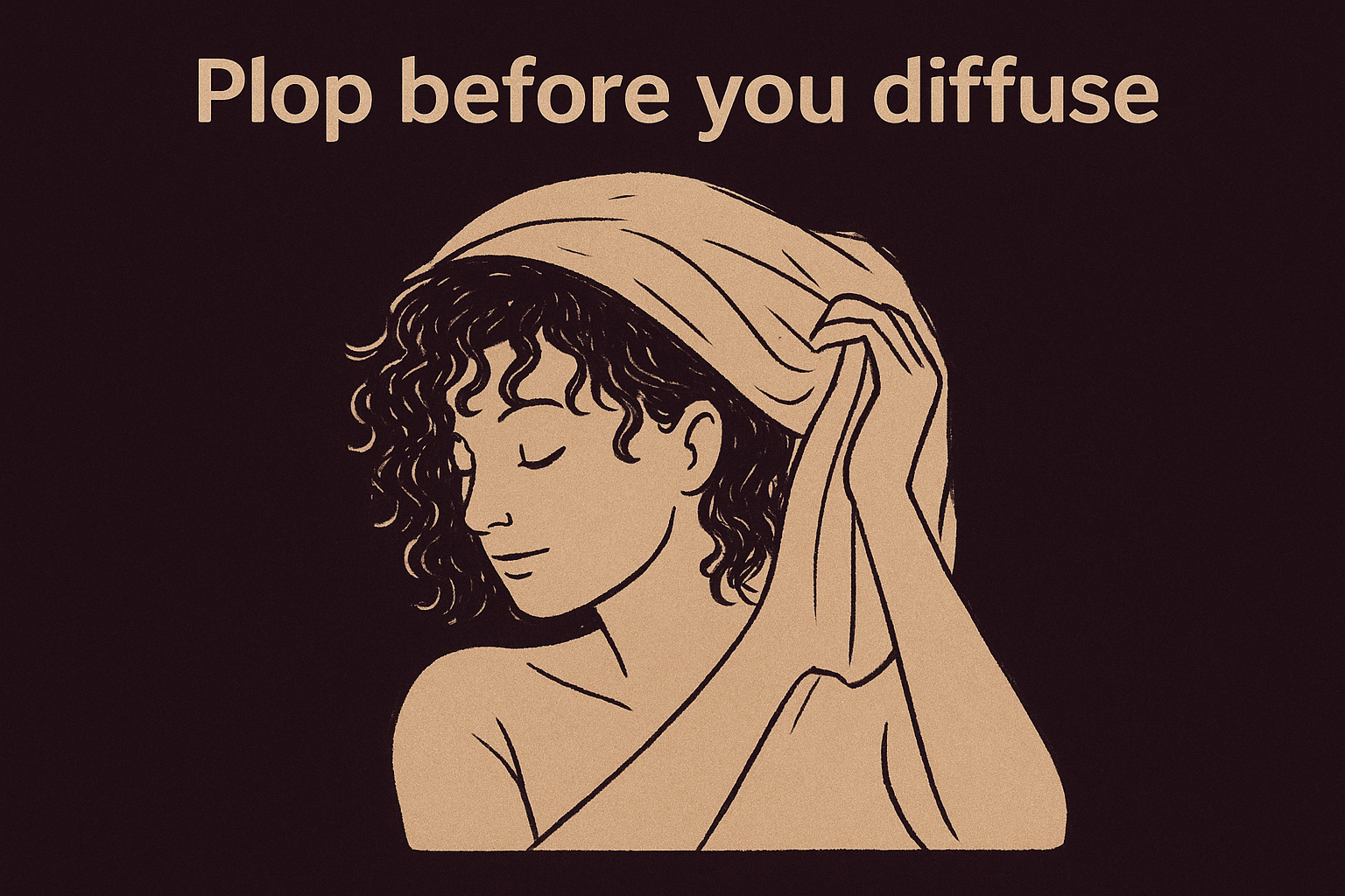 Plop before you diffuse