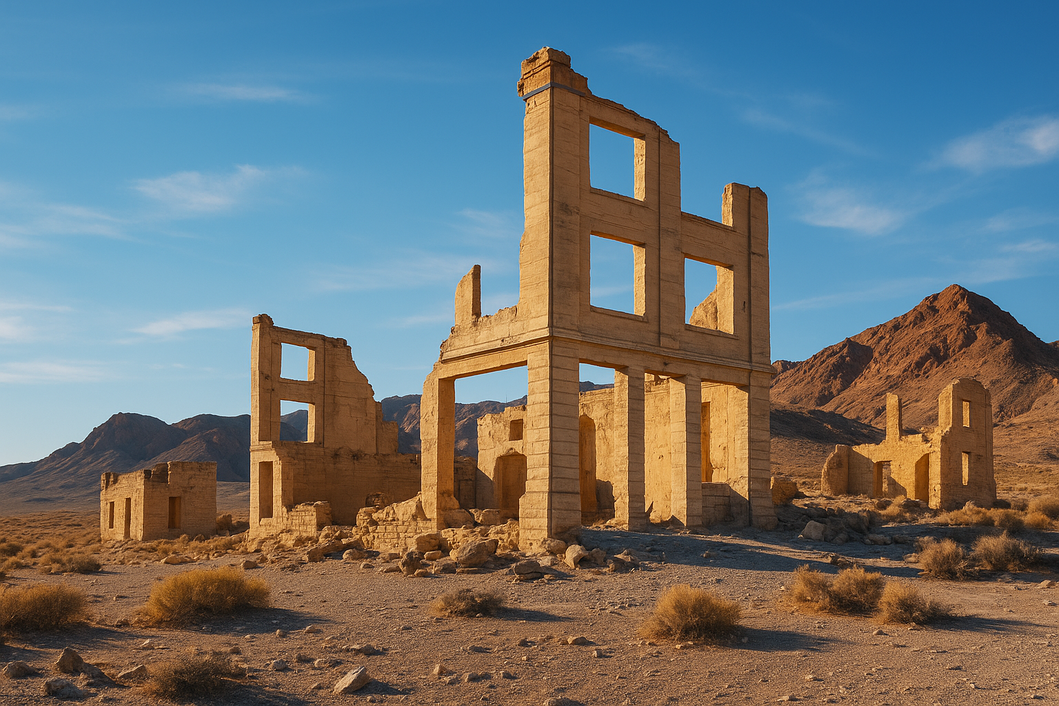 3. Rhyolite near Death Valley