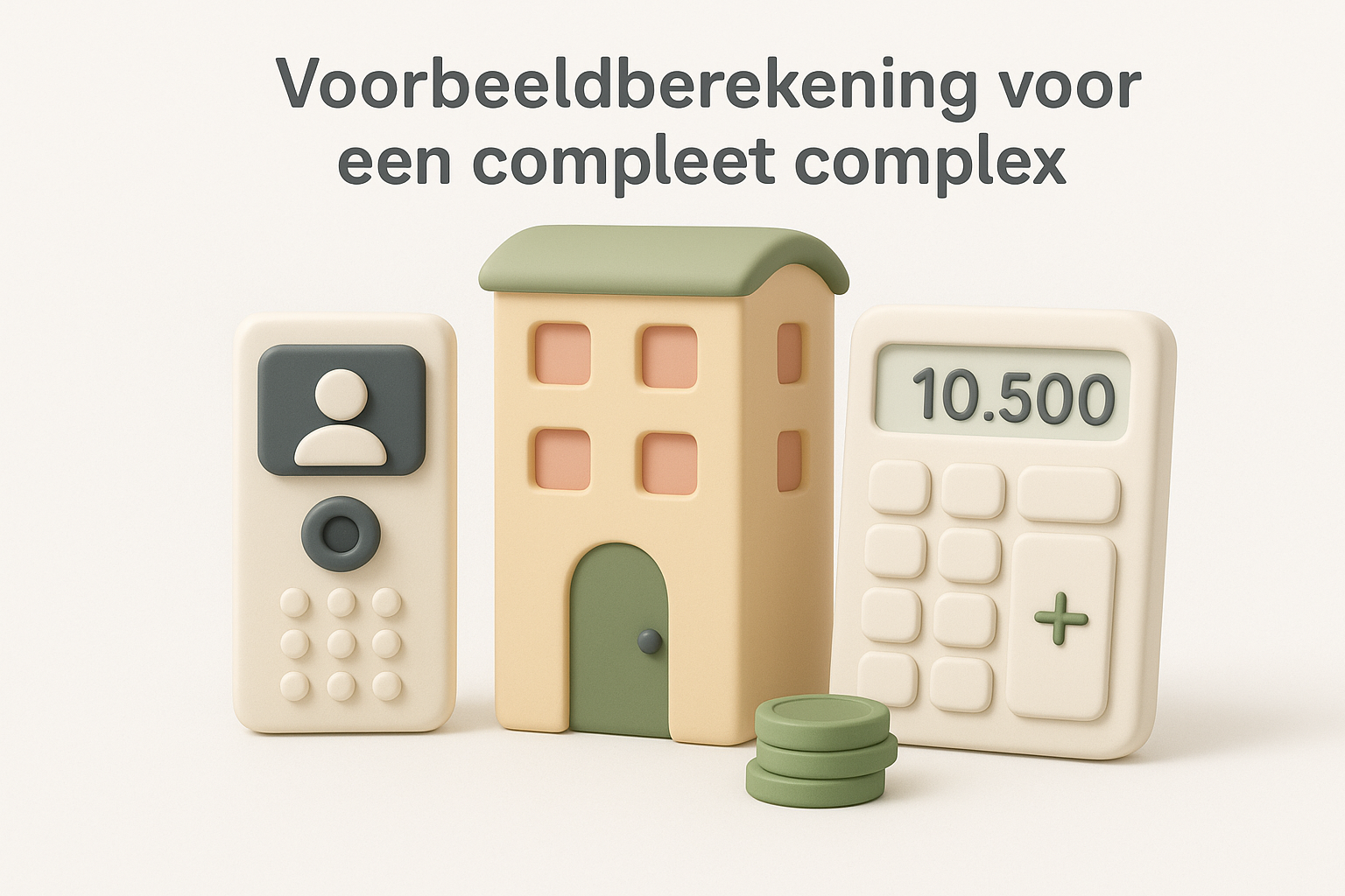 Voorbeeldberekening voor een compleet complex