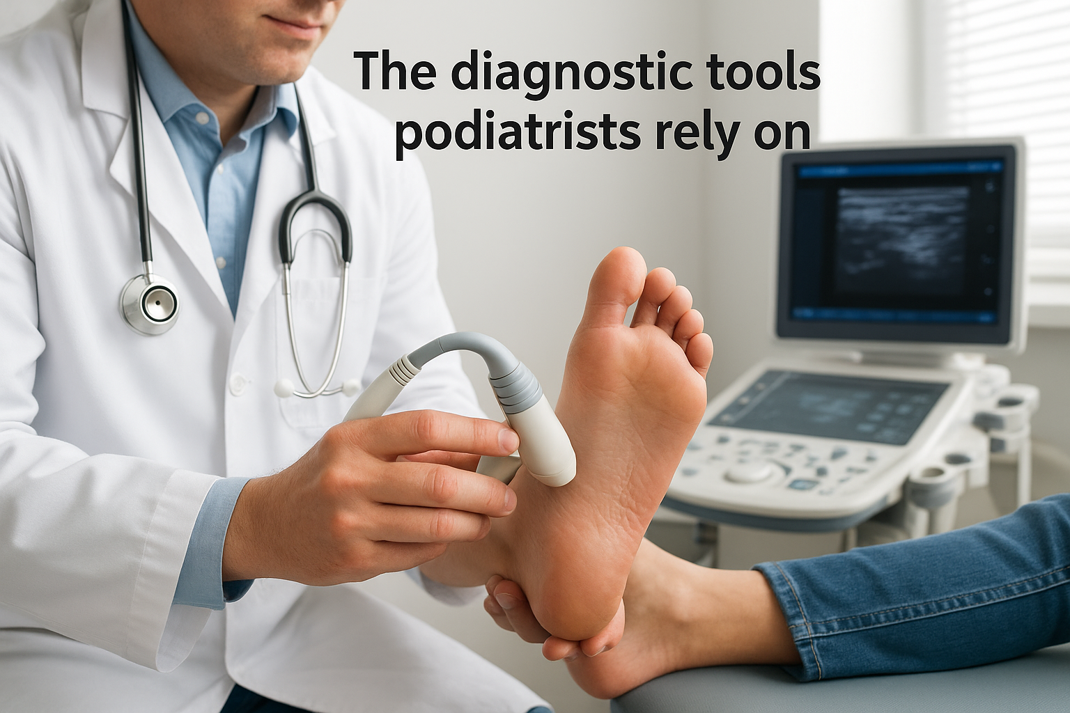 The diagnostic tools podiatrists rely on