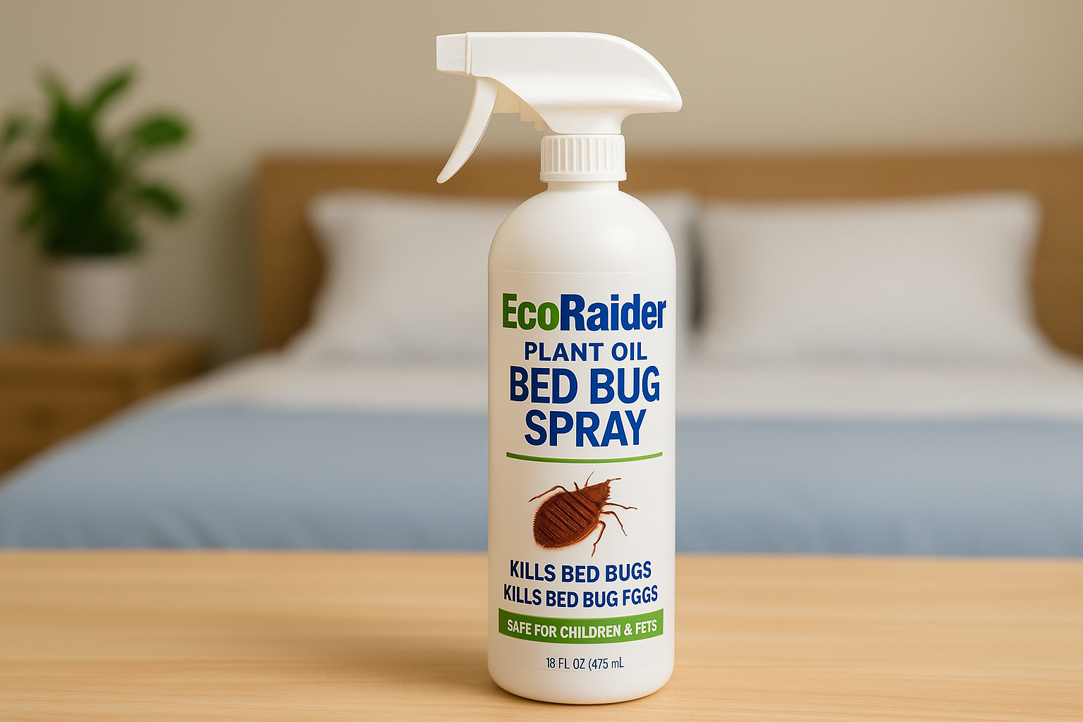 3. EcoRaider plant oil bed bug spray