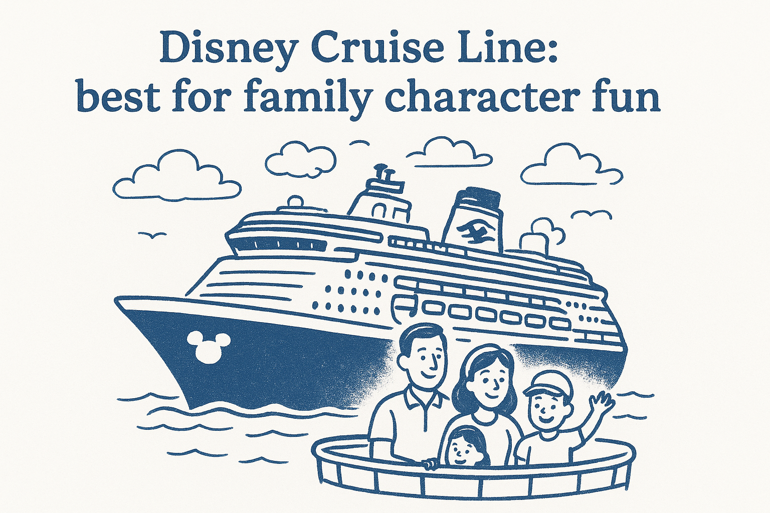 5. Disney Cruise Line: best for family character fun