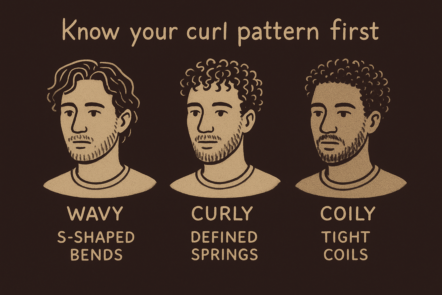 Know your curl pattern first