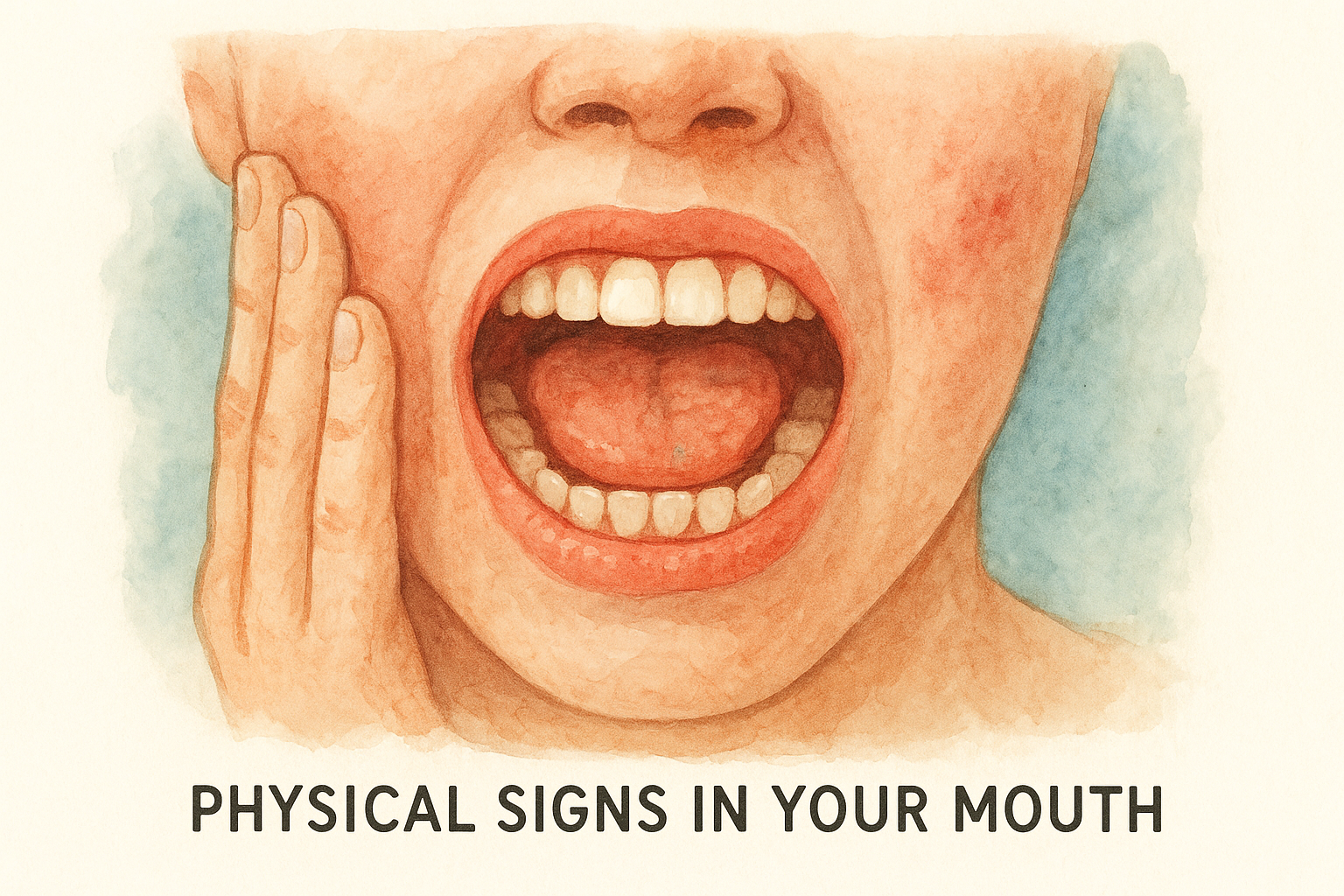 Physical signs in your mouth