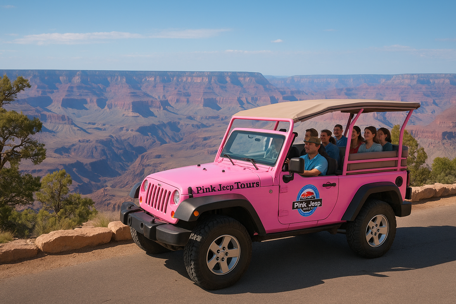 1. Pink Jeep Tours small-group South Rim day trip
