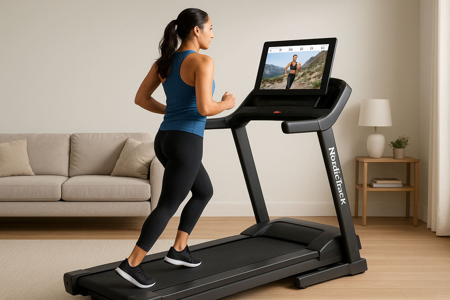 5. NordicTrack T Series 10 for interactive workouts