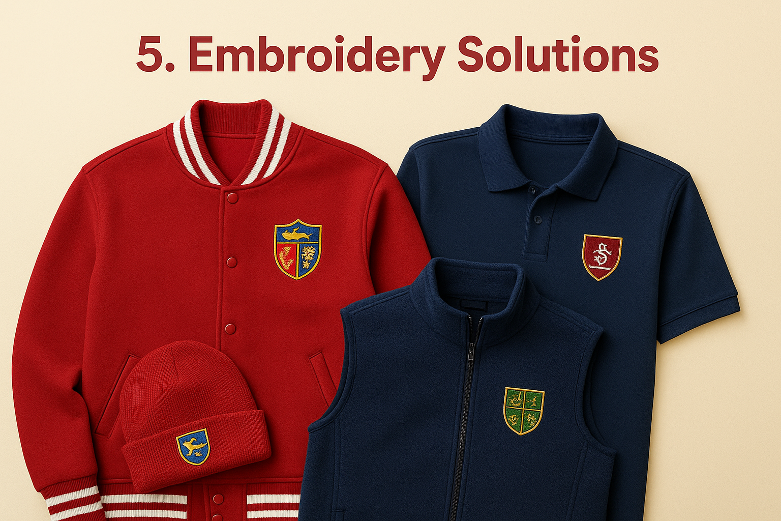 5. Embroidery Solutions