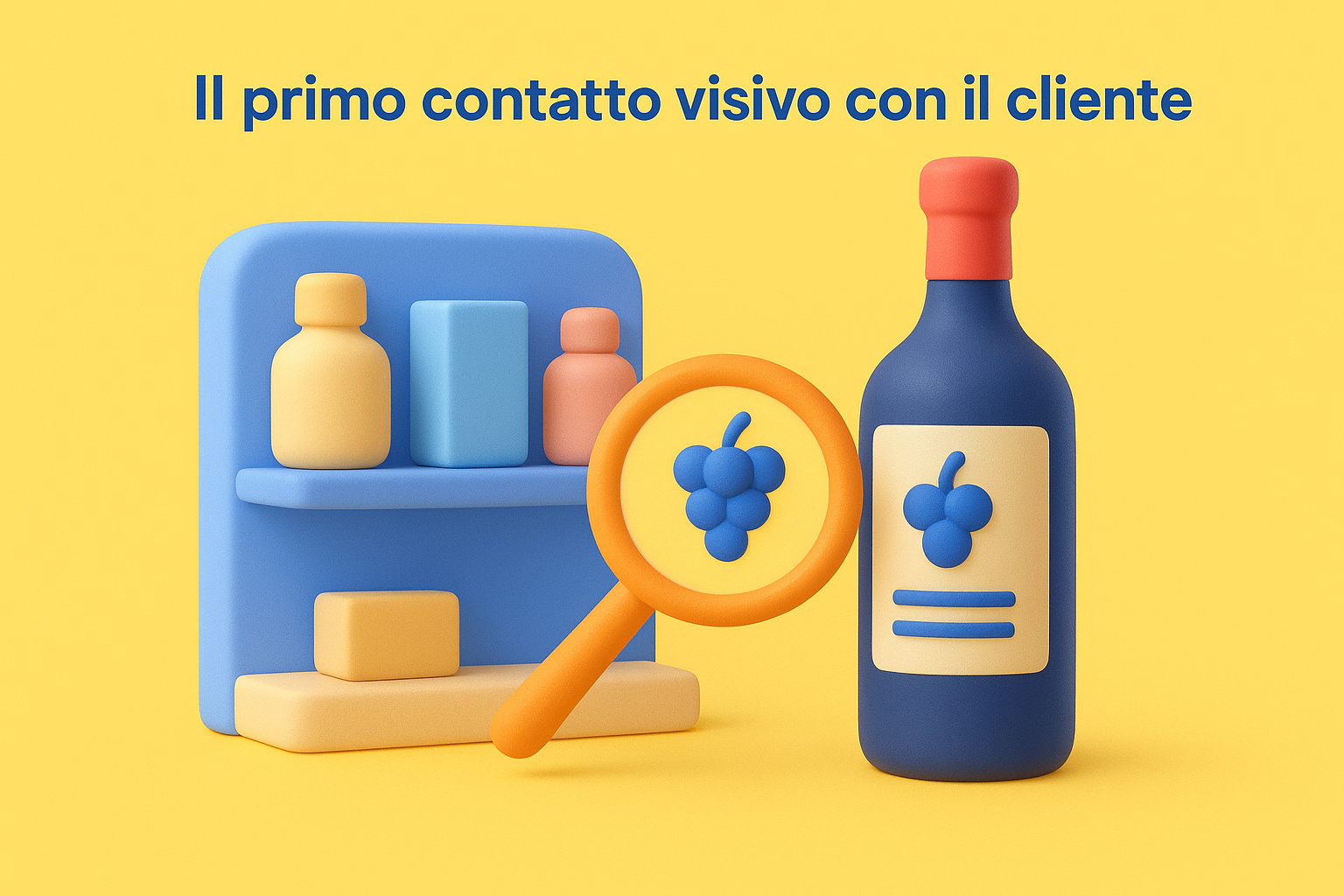 Il primo contatto visivo con il cliente