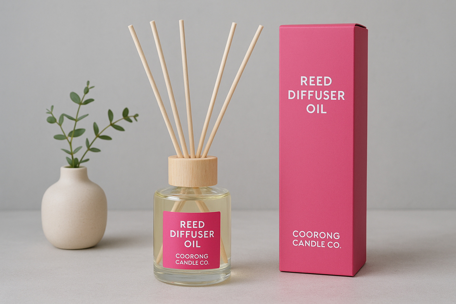 1. Coorong Candle Co reed diffuser oils