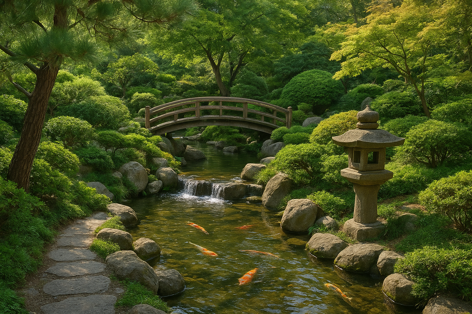 4. Find calm in the James Irvine Japanese Garden