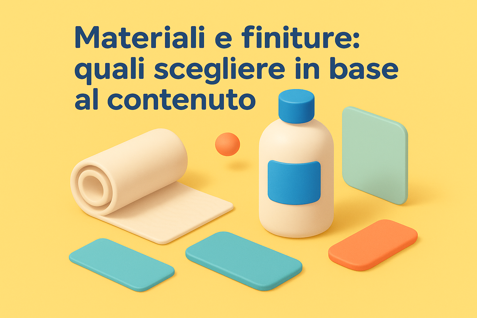 Materiali e finiture: quali scegliere in base al contenuto