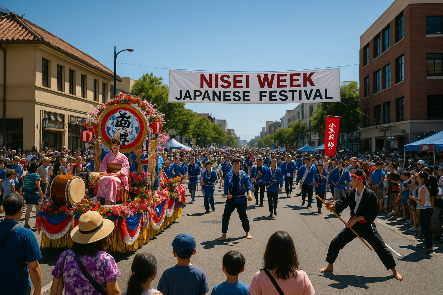 8. Celebrate at the Nisei Week Japanese Festival