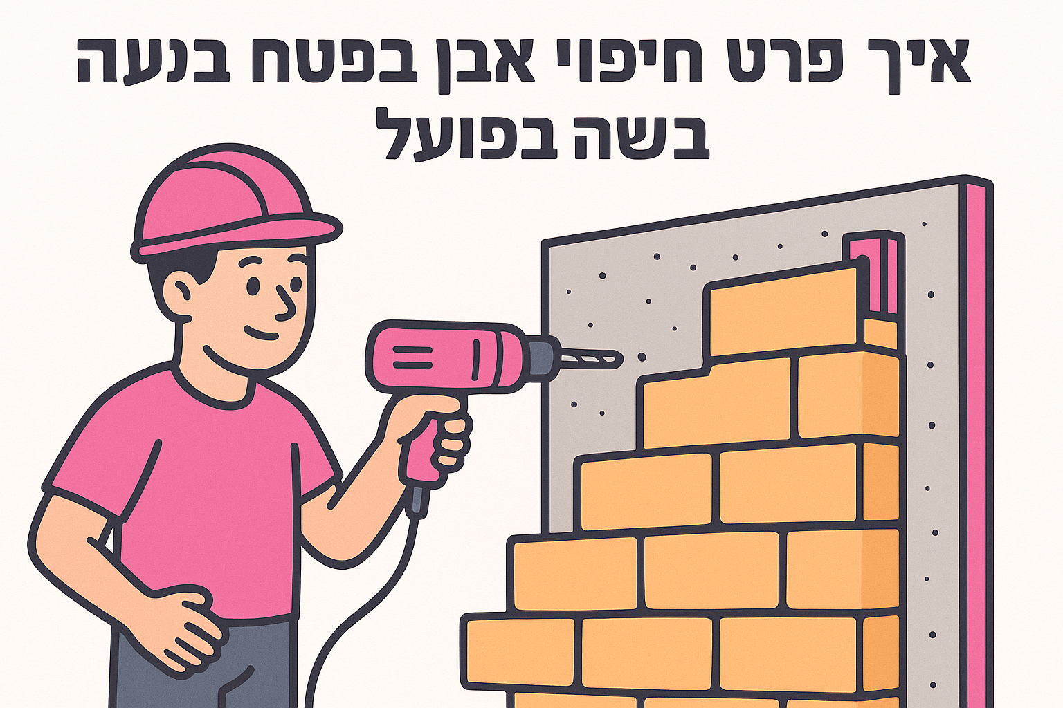איך מתבצע פרט חיפוי אבן בשיטה יבשה בפועל