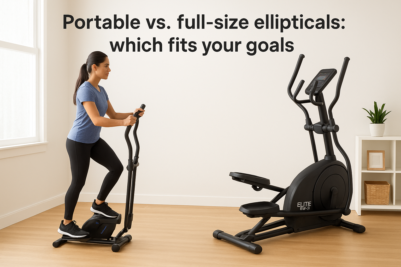 10. Portable vs. full-size ellipticals: which fits your goals