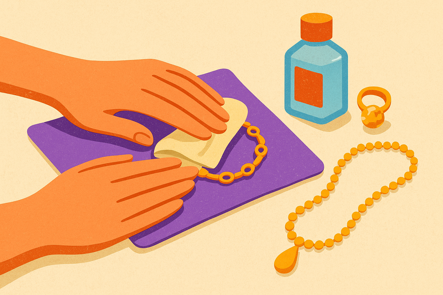 Clean gently with the right tools