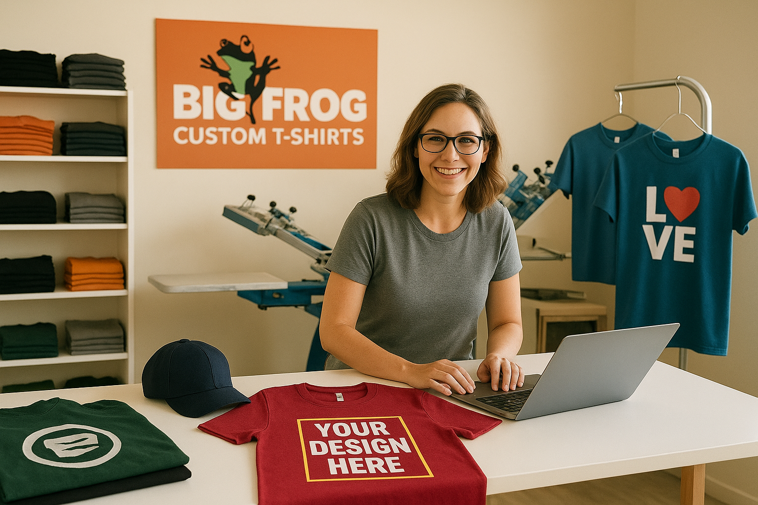 3. Big Frog Custom T-Shirts South Edmonton