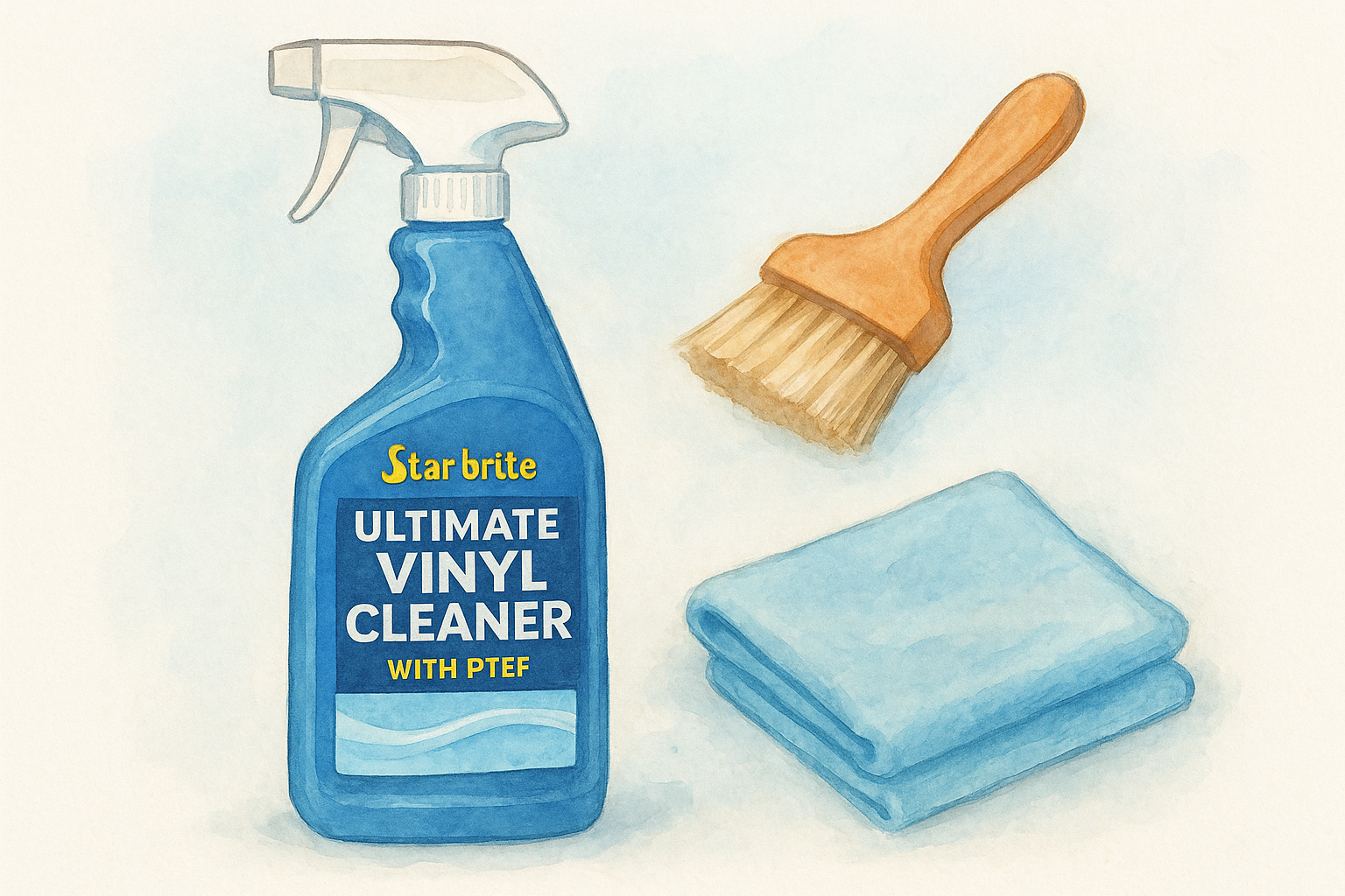 2. Star brite Ultimate Vinyl Cleaner with PTEF