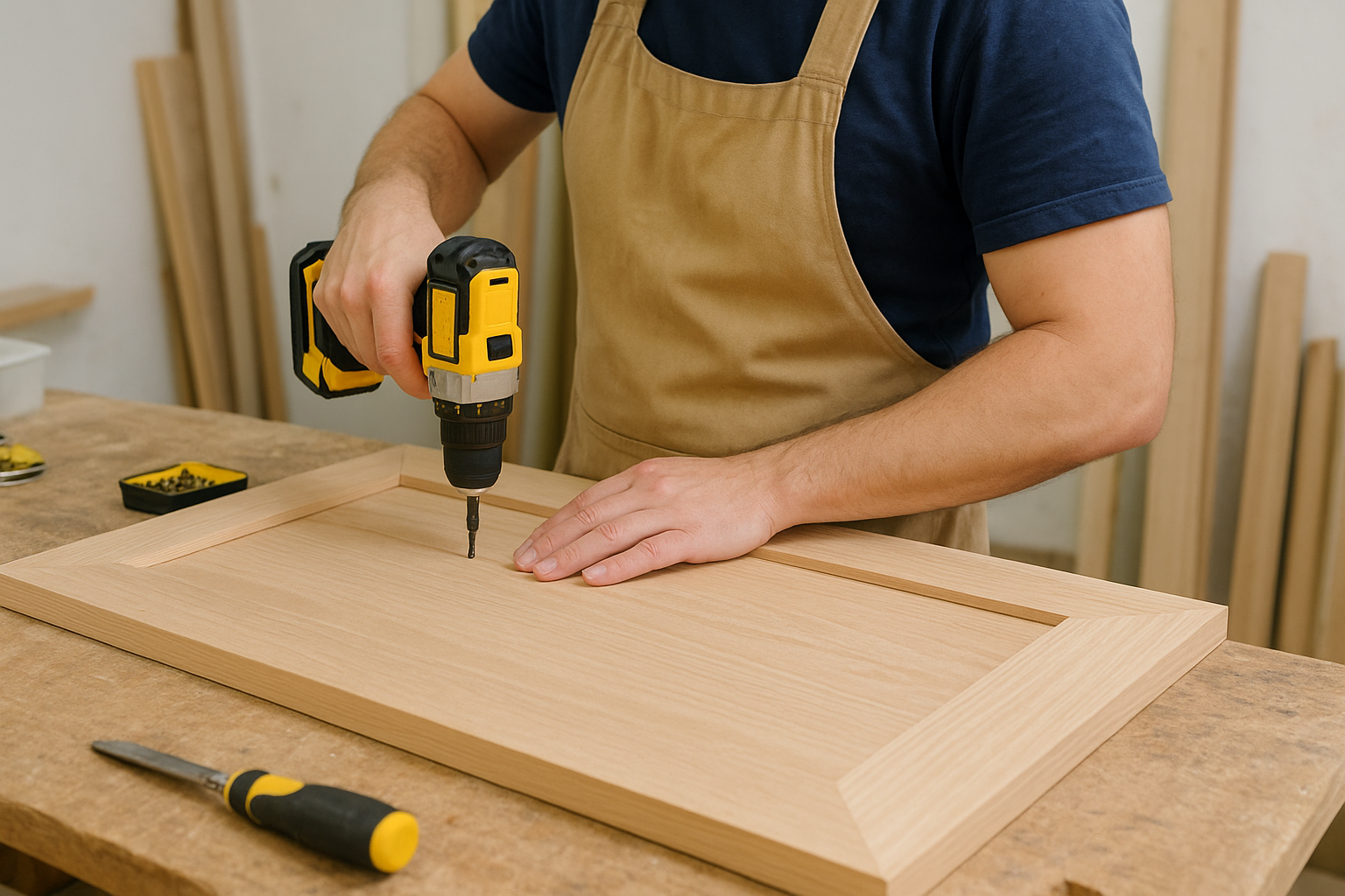 Building the doors in-house