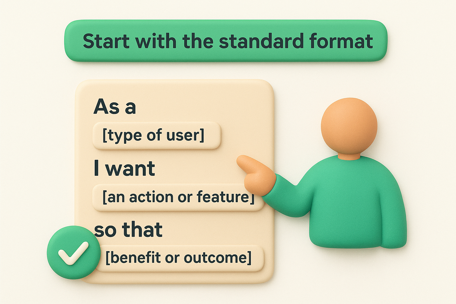 Start with the standard format