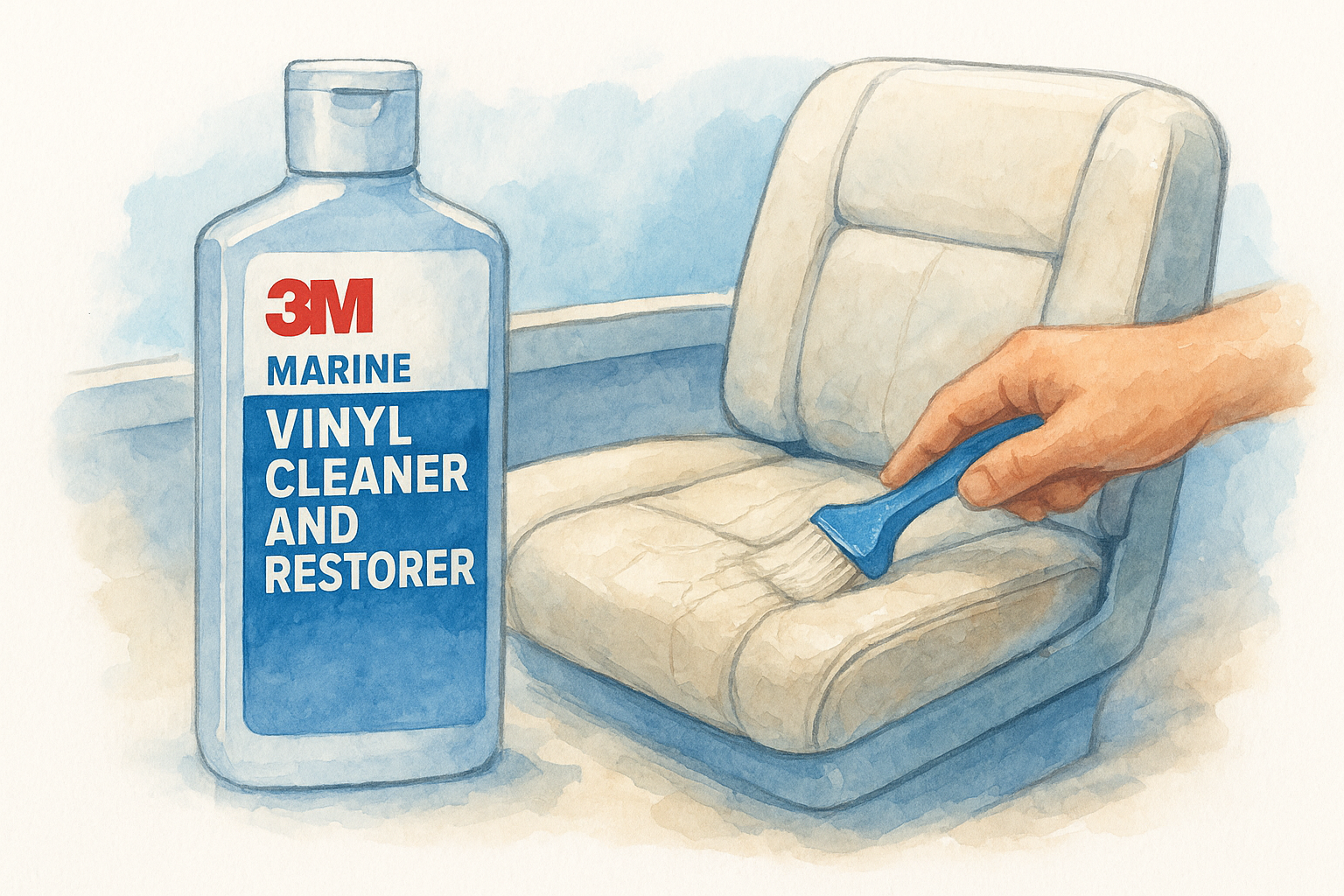 4. 3M Marine Vinyl Cleaner and Restorer
