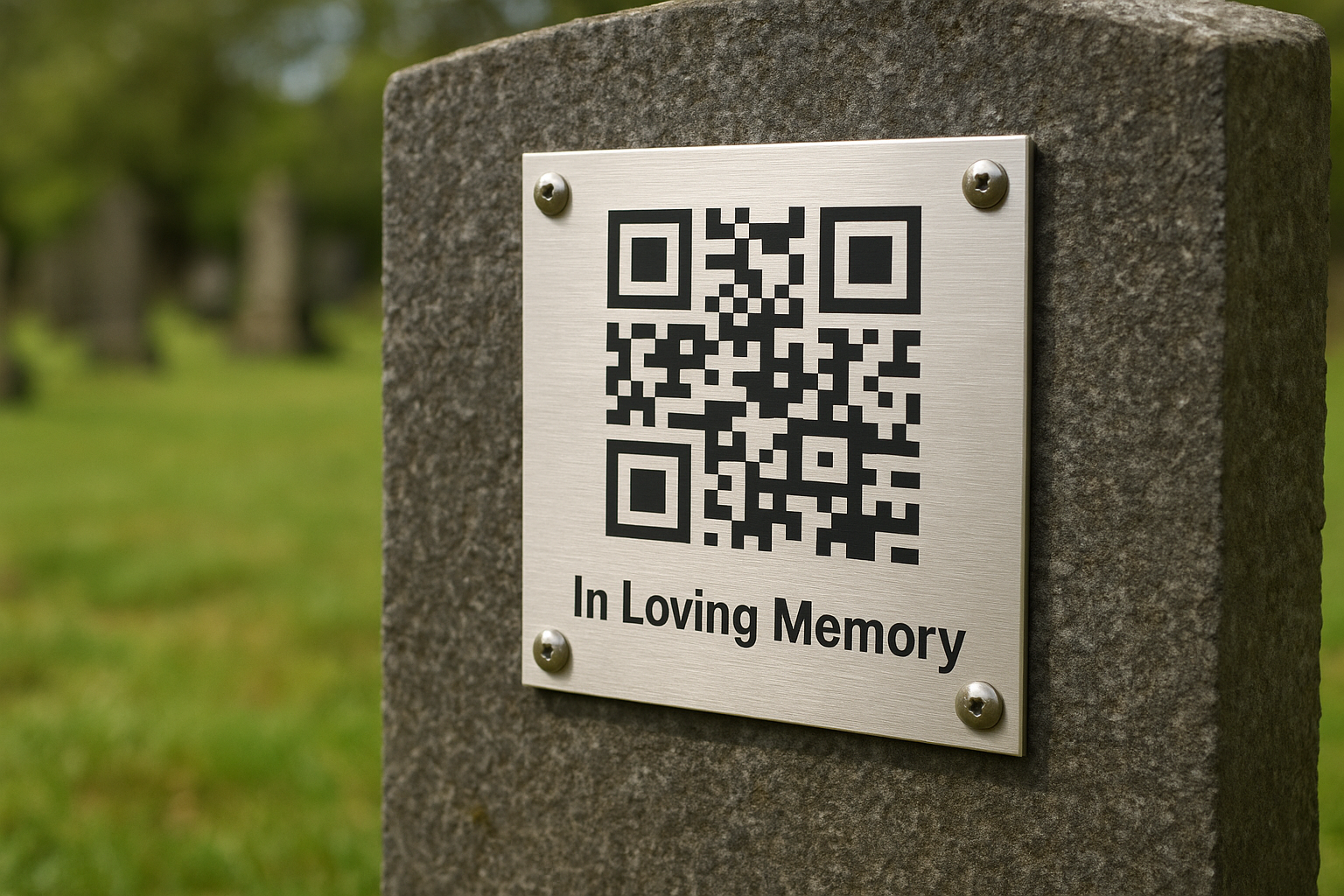 Metal plaques for outdoor permanence