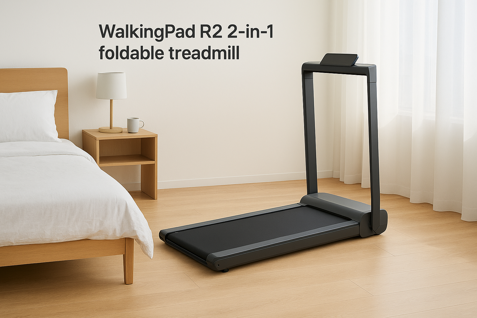 7. WalkingPad R2 2-in-1 foldable treadmill