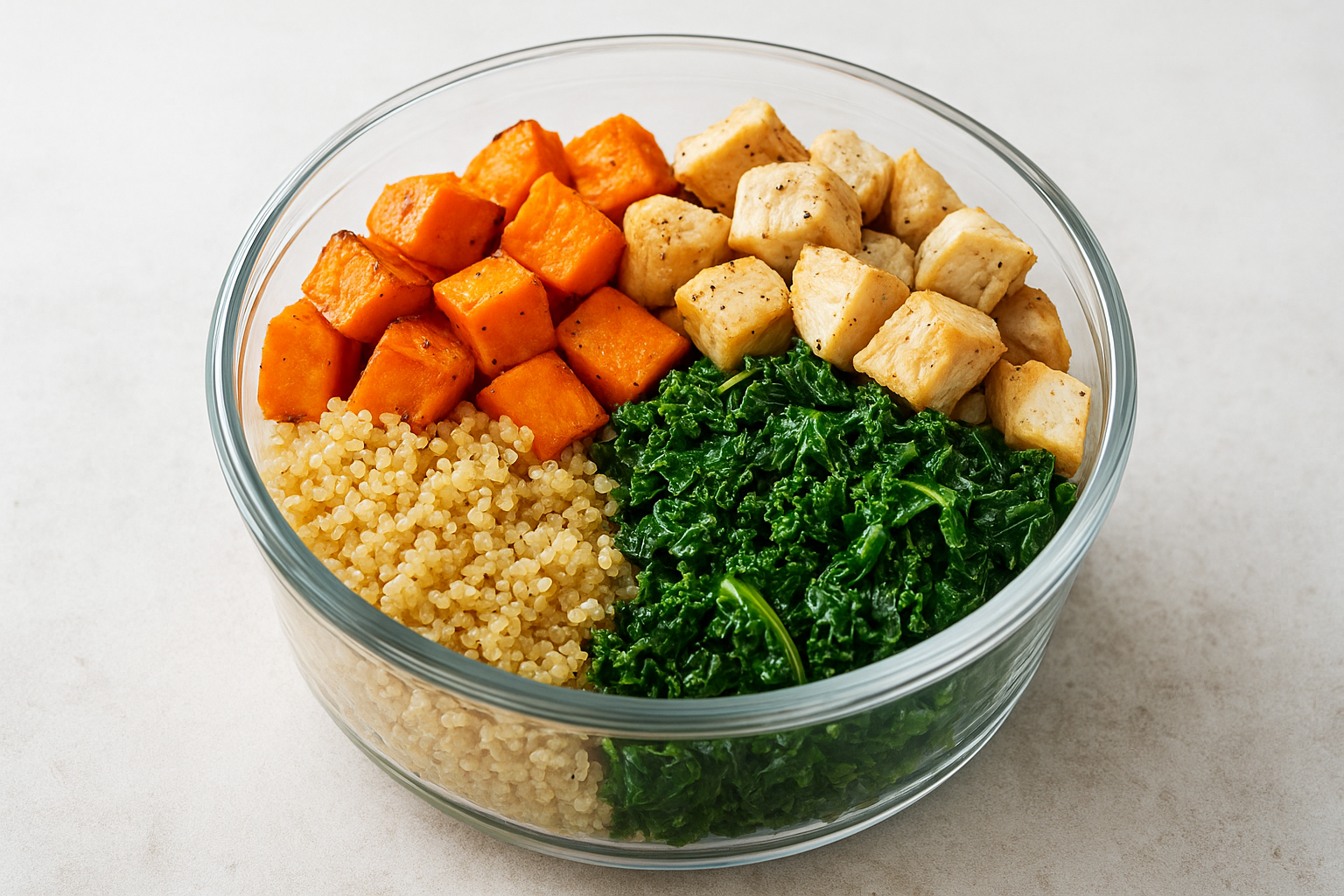 6. Chicken and quinoa power bowl