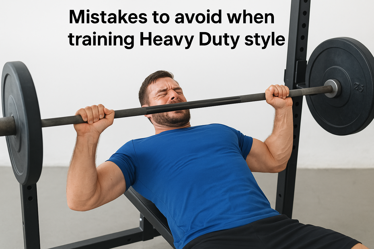 Mistakes to avoid when training Heavy Duty style
