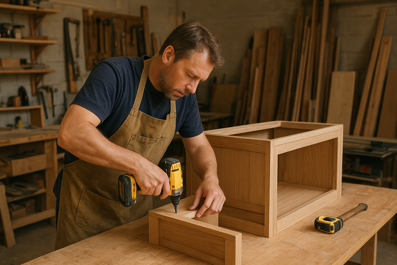 1. Local custom carpentry shops and small workshops