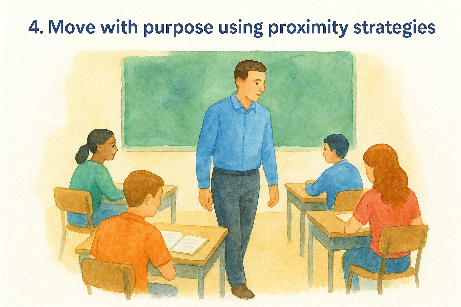 4. Move with purpose using proximity strategies