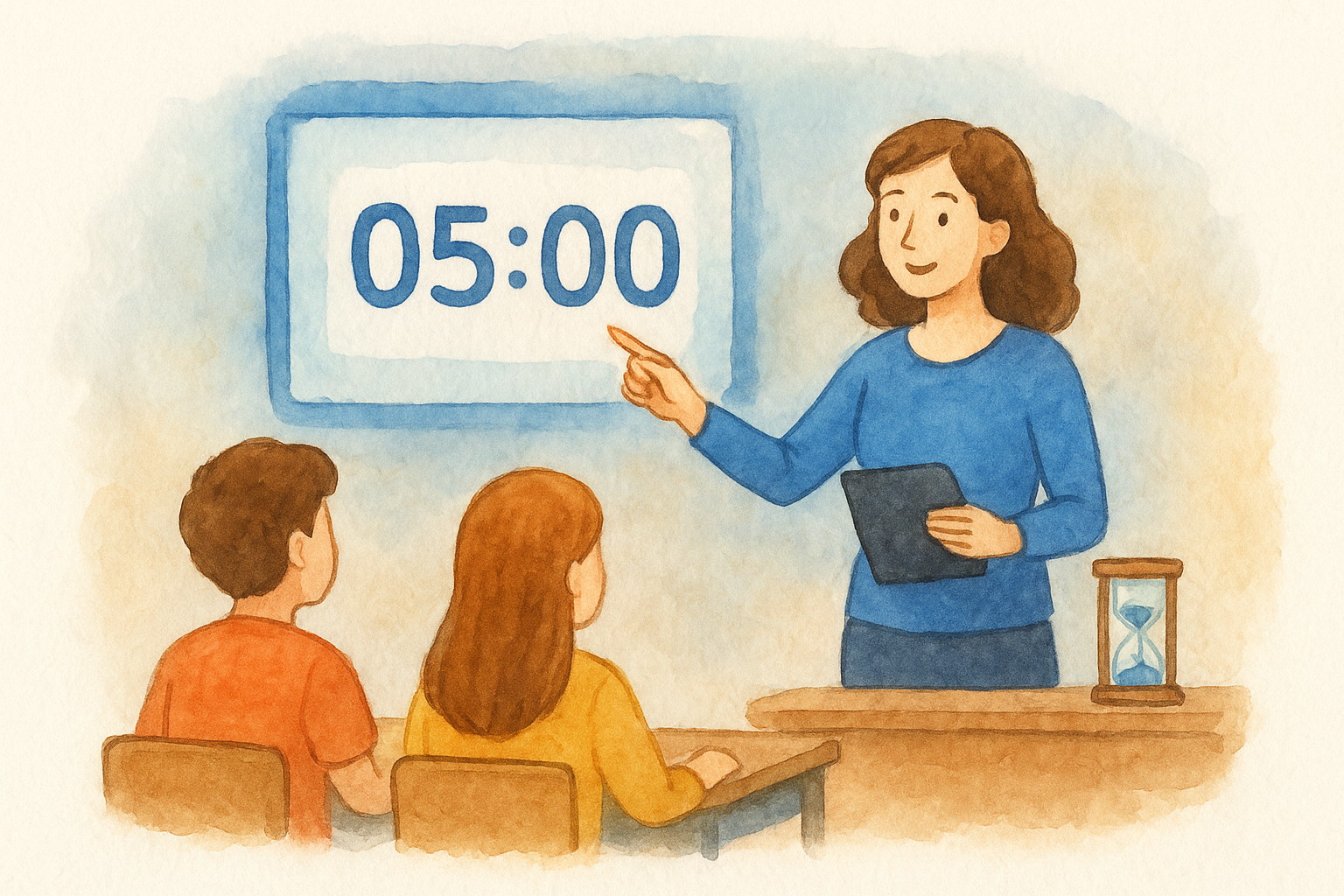 6. Set clear time limits for tasks and transitions
