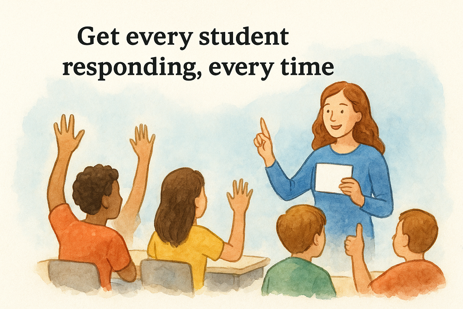 8. Get every student responding, every time