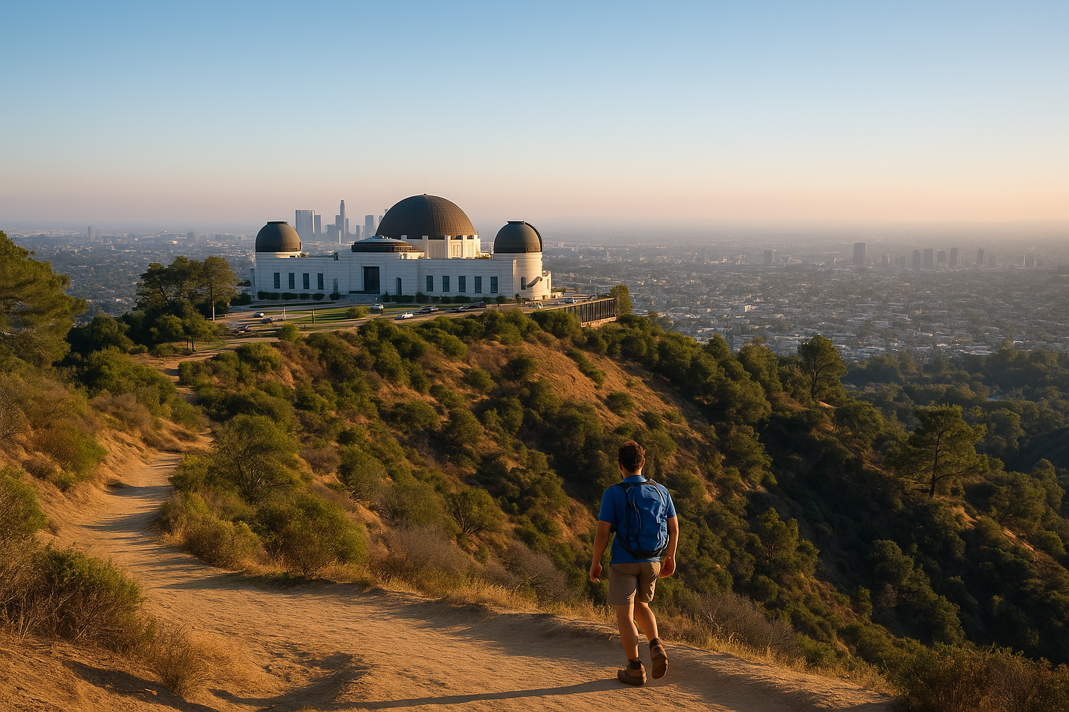 9. Hike Griffith Park and visit the observatory