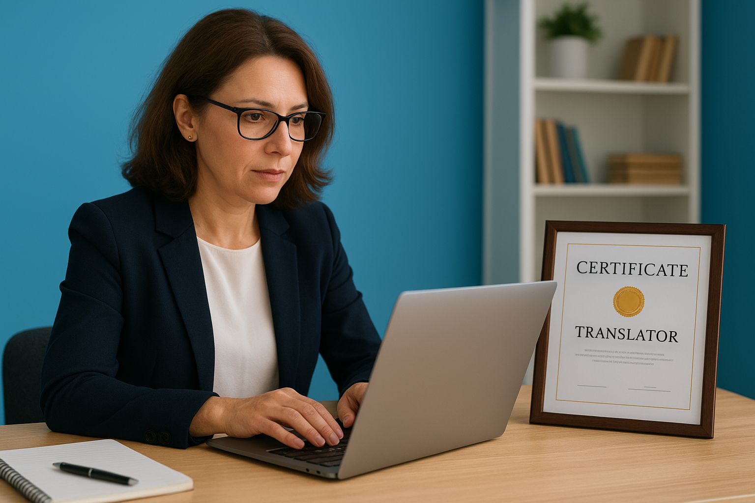 Check translator qualifications and certifications