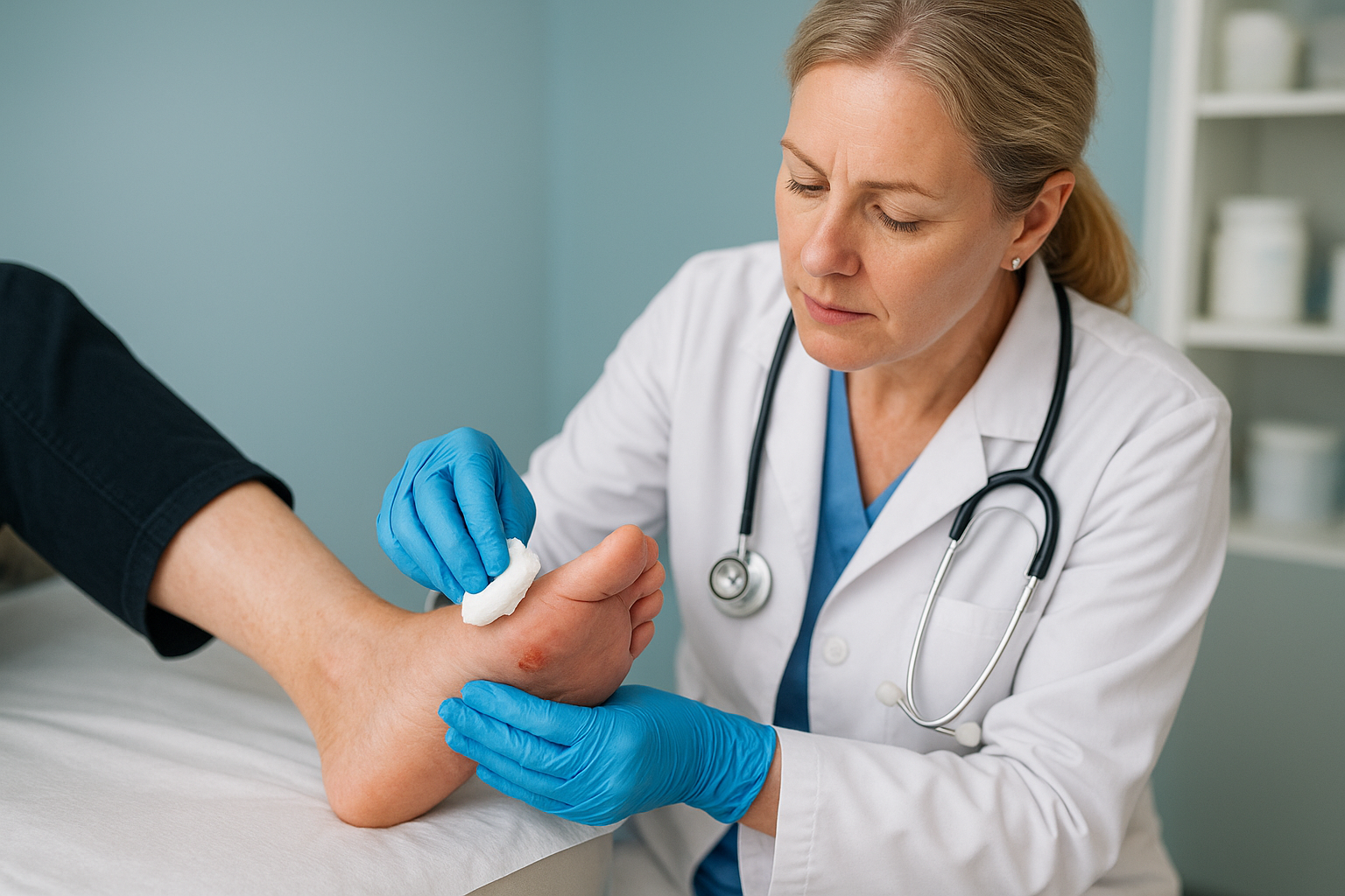 6. Diabetic foot care and wound care specialists