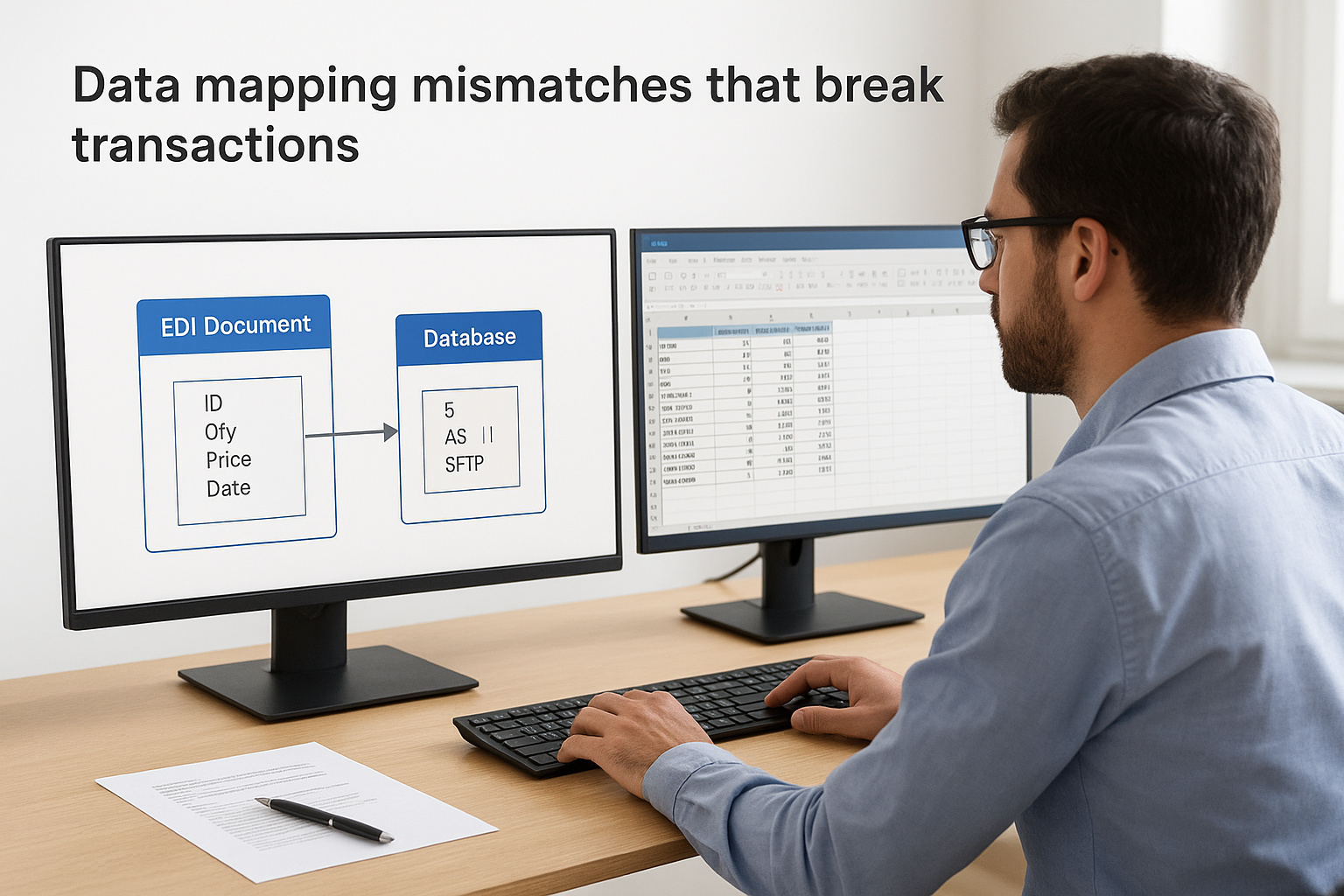 Data mapping mismatches that break transactions