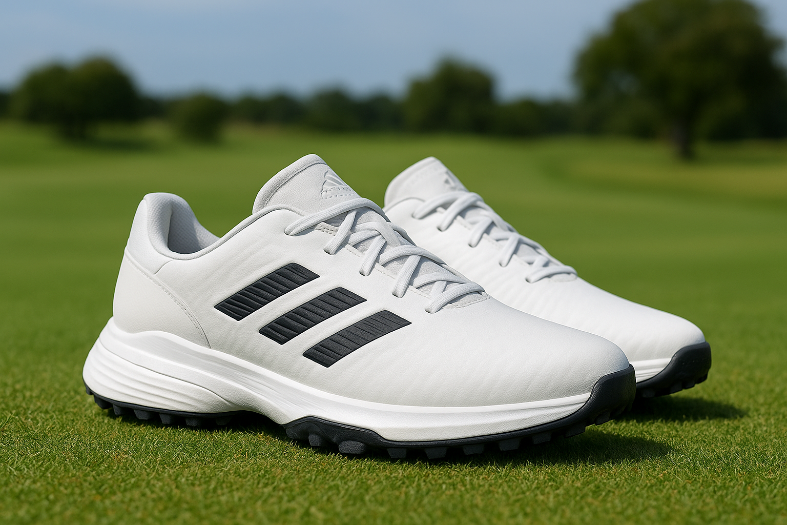 1. Adidas CodeChaos 23 spikeless golf shoes