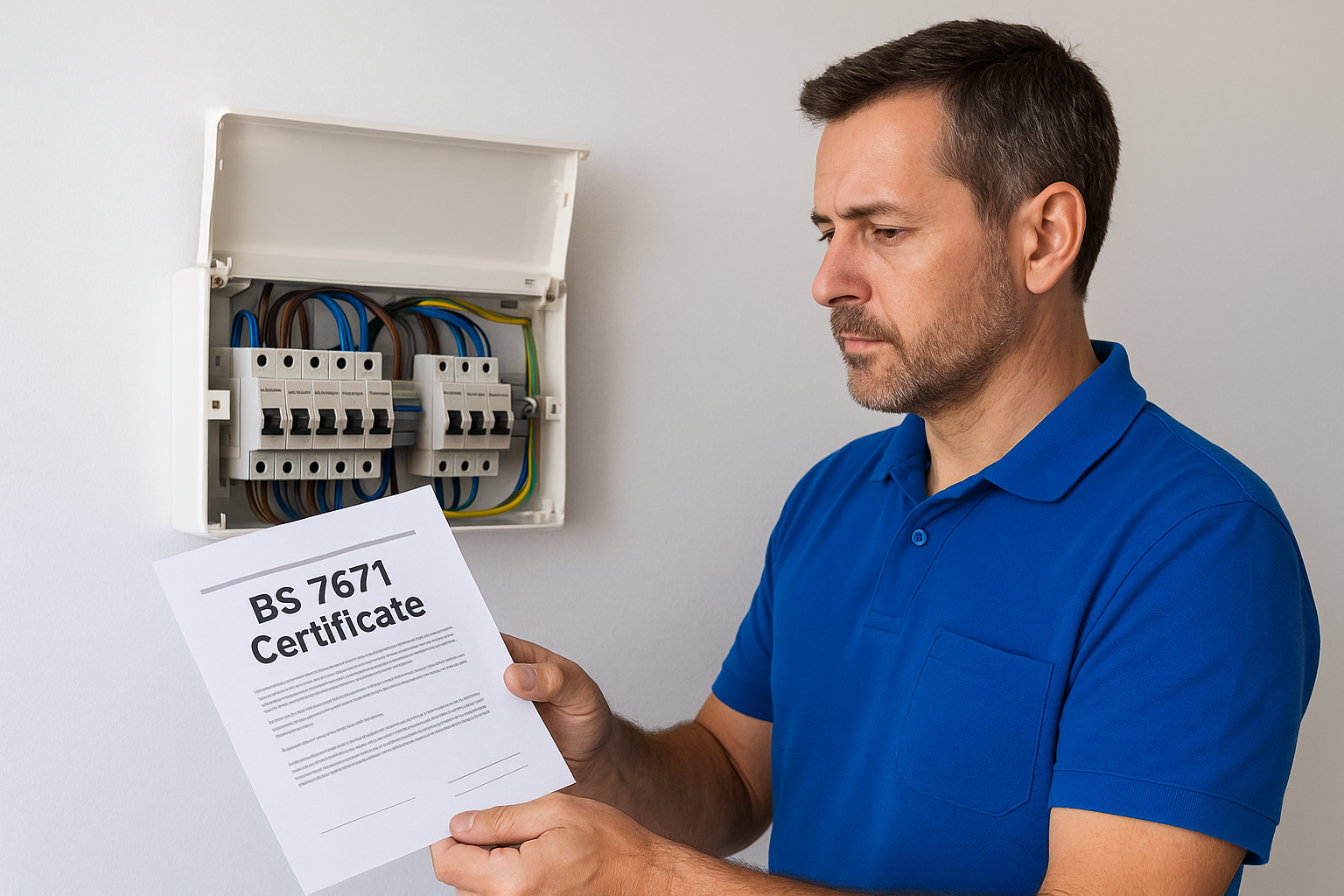 Why the BS7671 certificate matters for your property