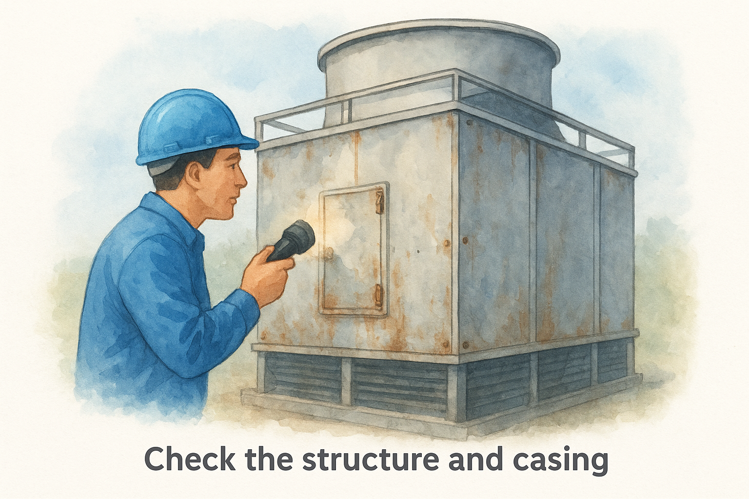 Check the structure and casing
