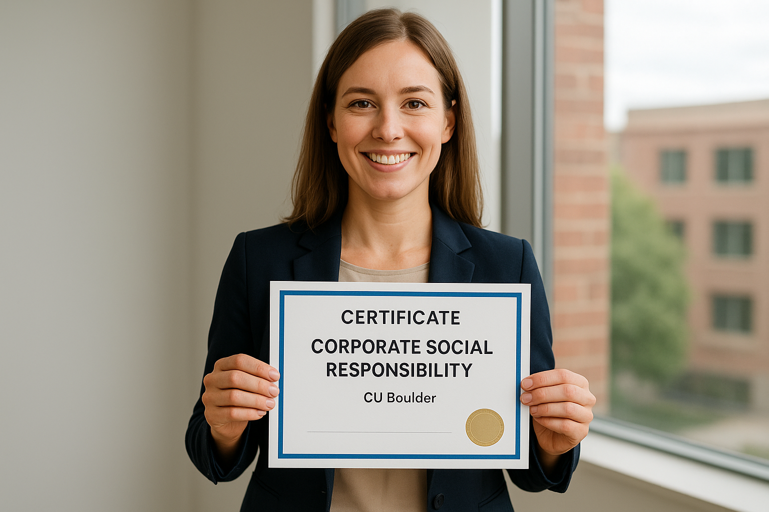 4. Corporate social responsibility certificate at CU Boulder