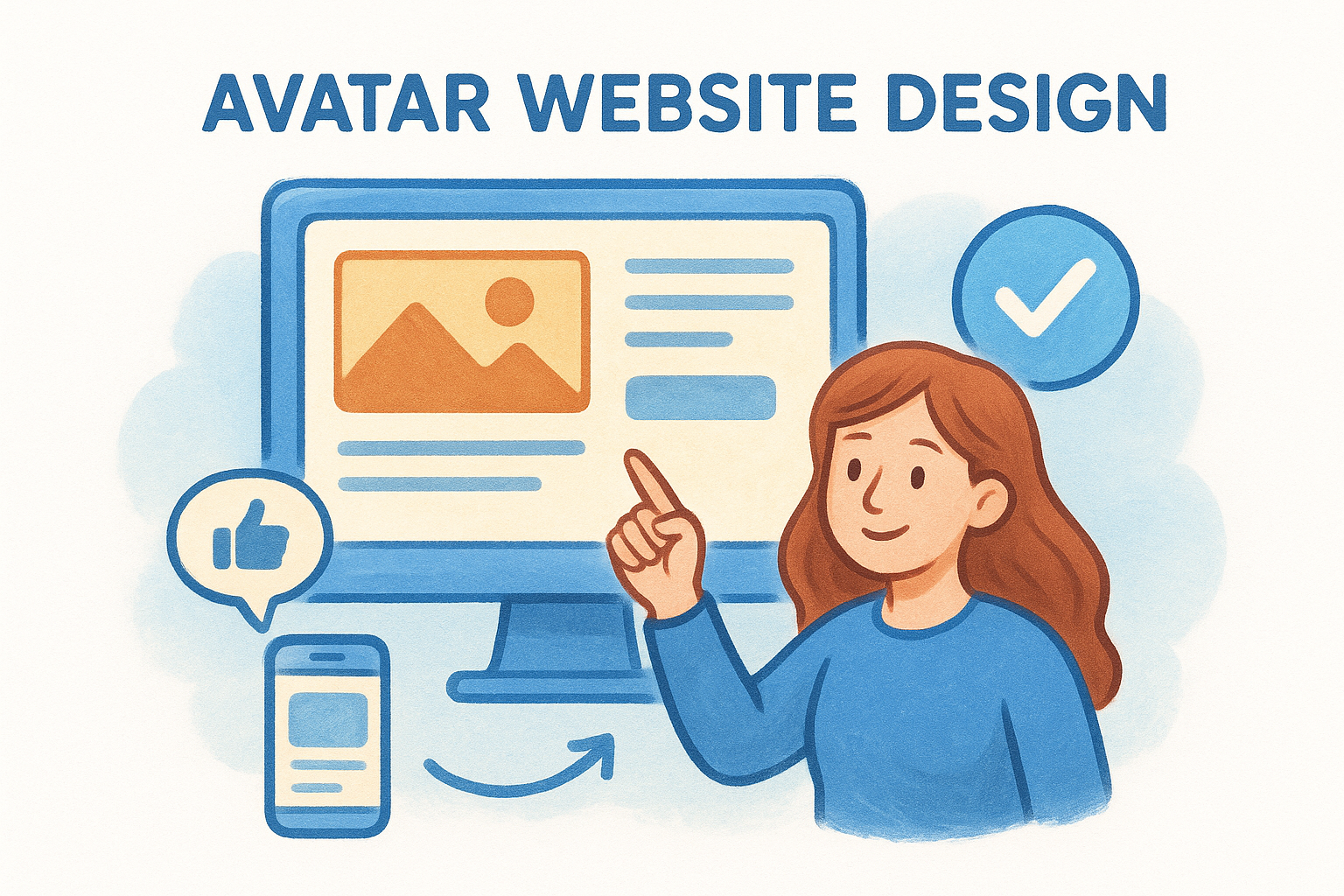 1. Avatar Website Design