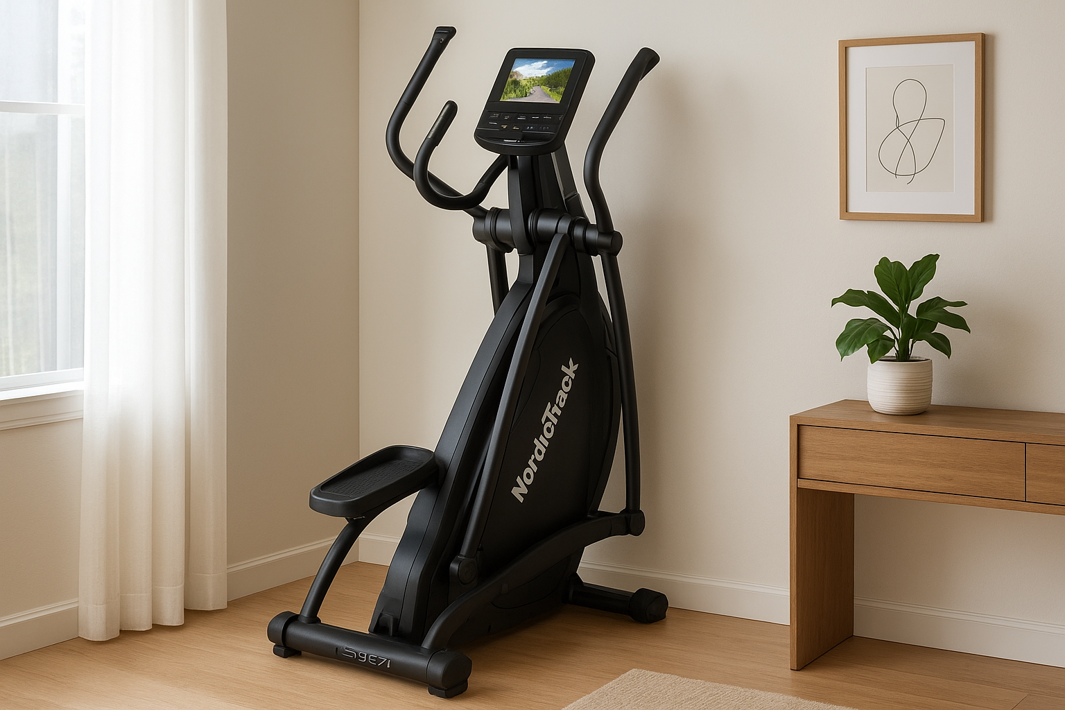 6. NordicTrack SpaceSaver SE7i Elliptical