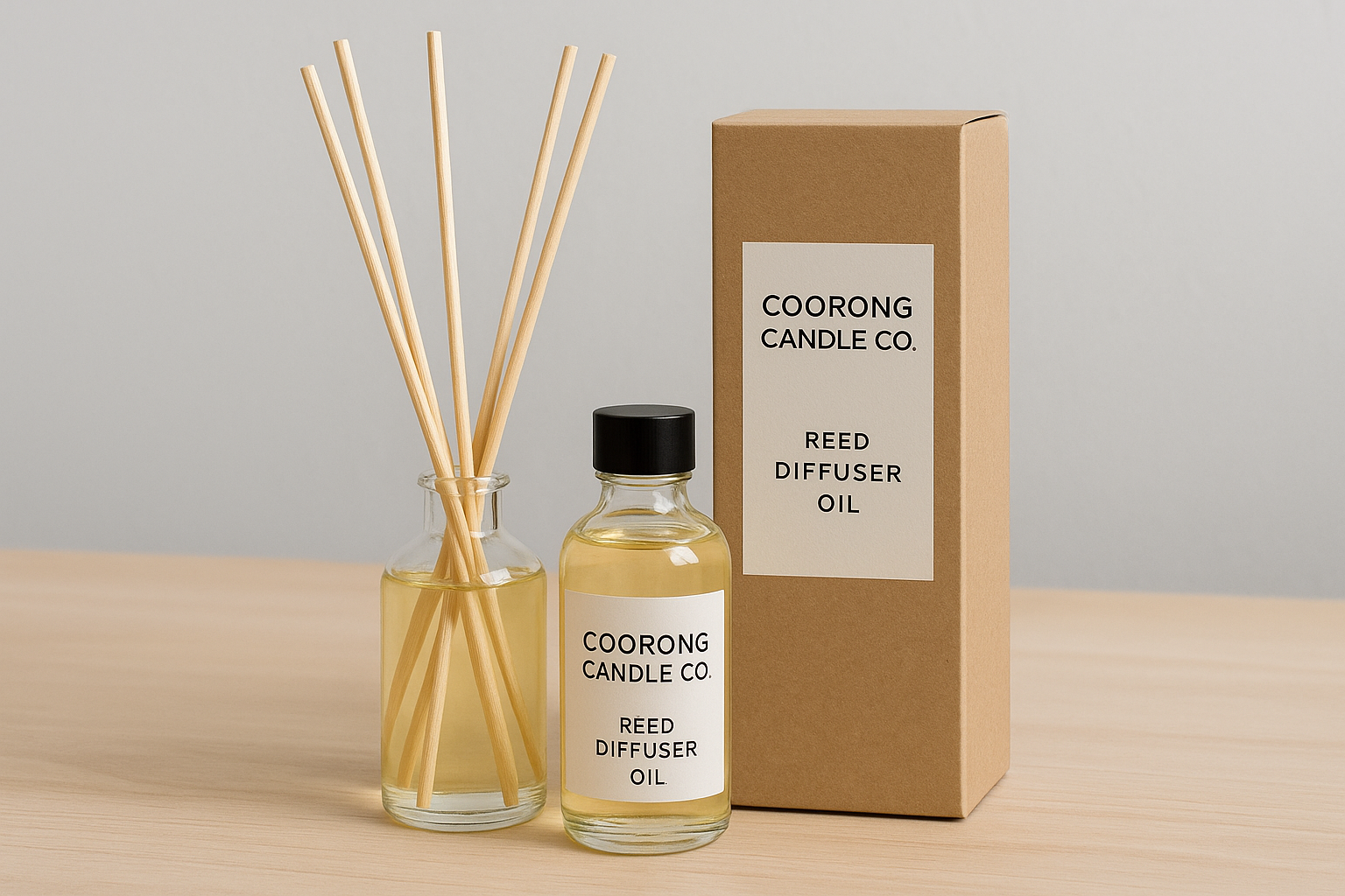1. Coorong Candle Co. reed diffuser oils