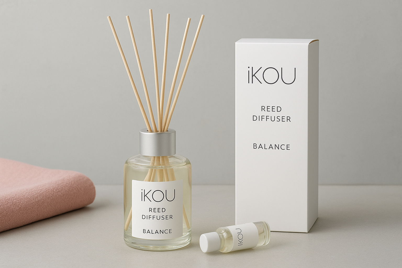 4. iKOU aroma diffuser reed oil