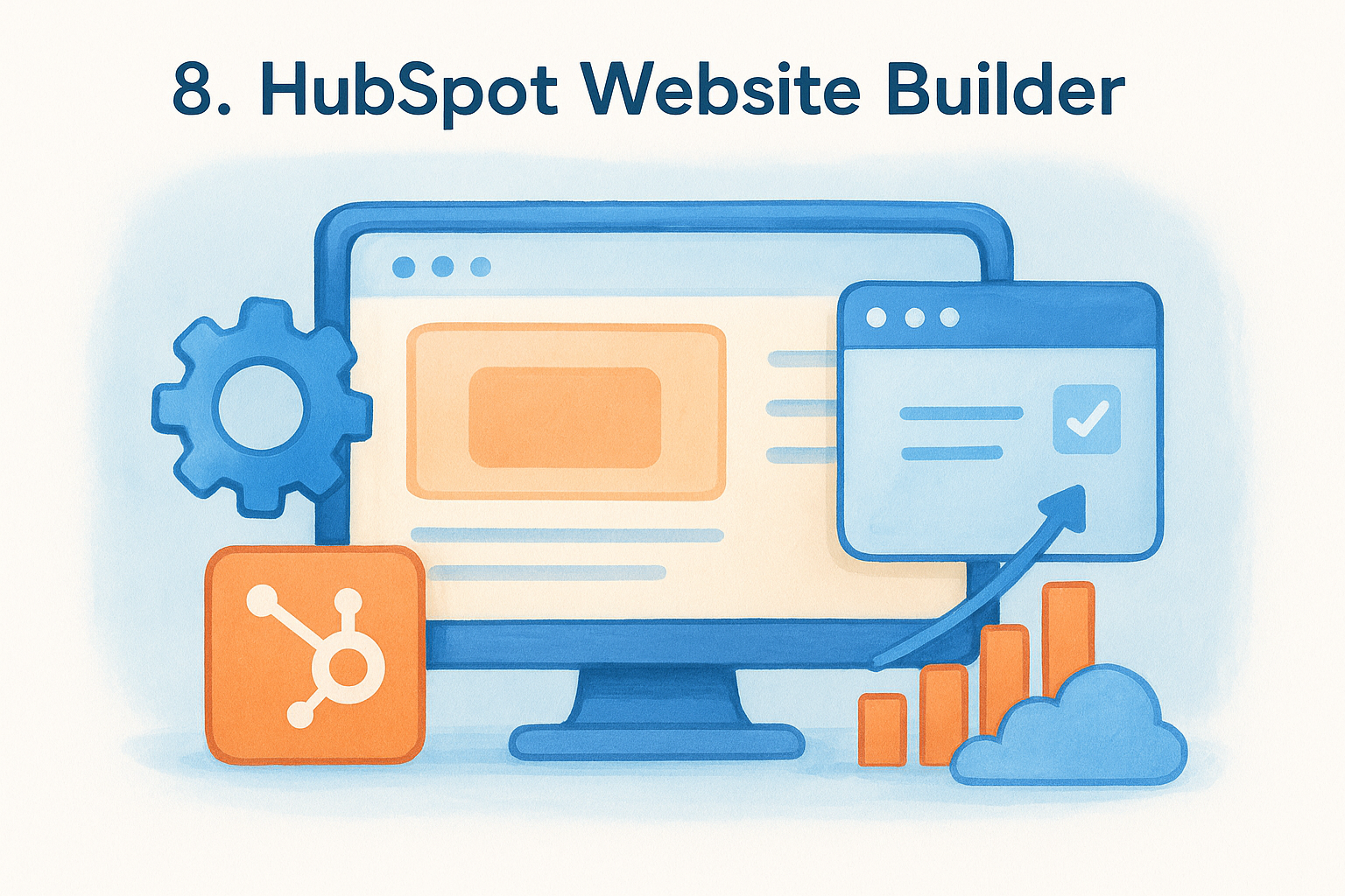 8. HubSpot Website Builder