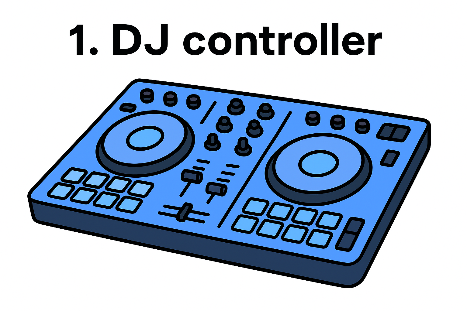1. DJ controller